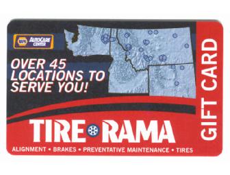 $25 Gift Certificate-Tire Rama Locations #3