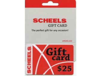 $25 Gift Card-Scheels #1