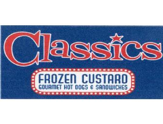 $10 Gift Certificate-Classics Frozen Custard, Roswell, NM