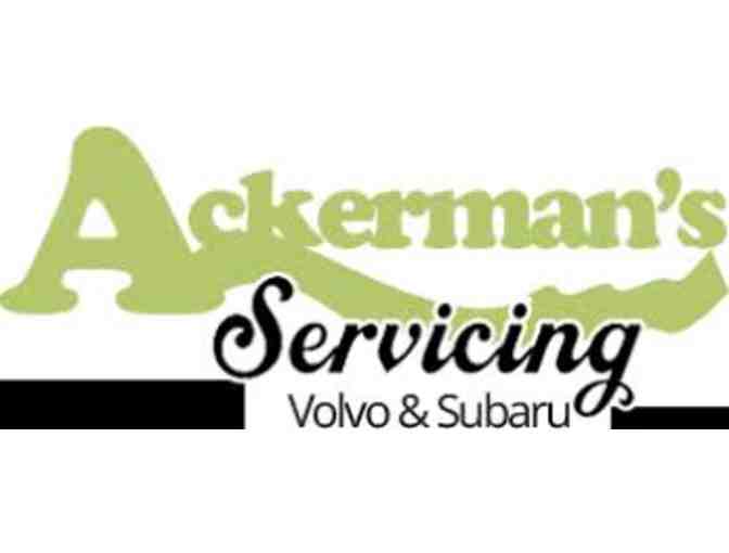 Ackerman's Servicing Volvo and Subaru - $100 credit - Photo 1