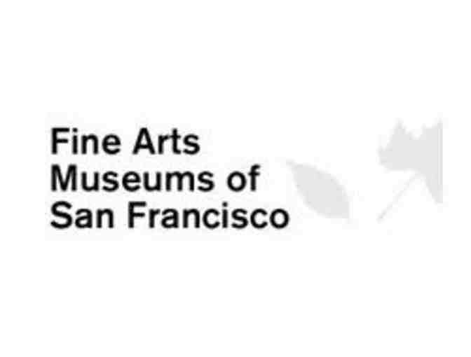 Fine Arts Museums of San Francisco (4) VIP General Admission Guest Passes