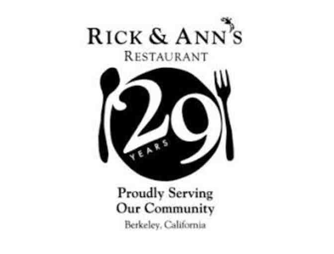 Rick and Ann's Gift Certificate - Photo 1