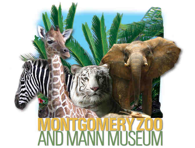 Montgomery Zoo & Mann Wildlife Museum Family Membership with Train Pass - Photo 1