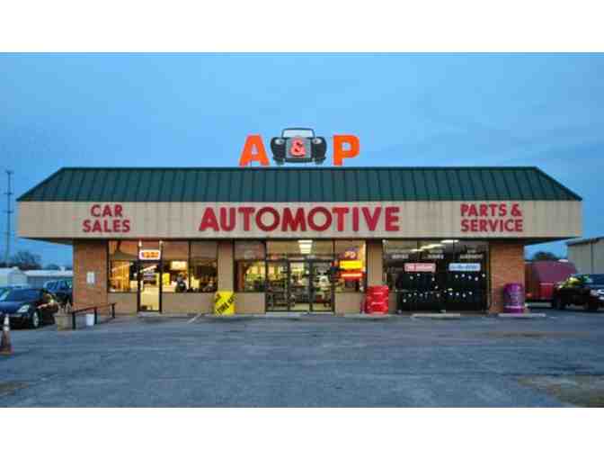A&P Auto Service Gift Certificate