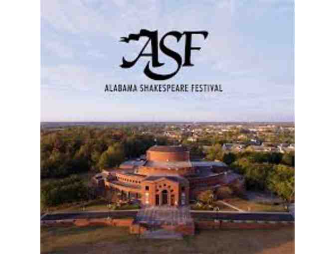 2 tickets to ' The Comedy of Errors' at the Alabama Shakespeare Festival