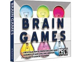 BRAIN GAMES Basket and Gift Certificate