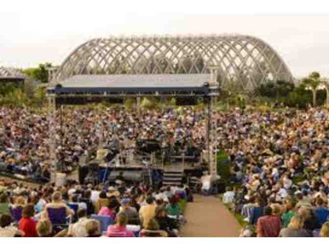 Botanic Gardens Concert Tickets for Two