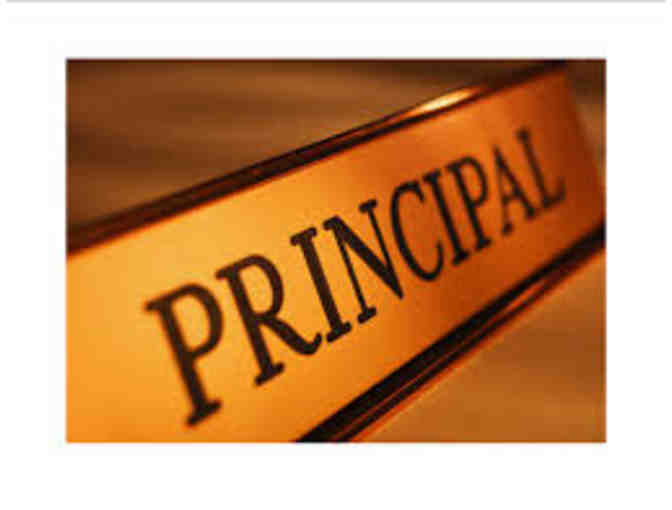 Be Principal for the Day with Mr. Tonk!