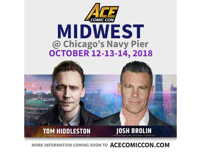 4 - 3 day pass tickets to Ace Comic Con Midwest October 12-14 at Chicago's Navy pier - Photo 1