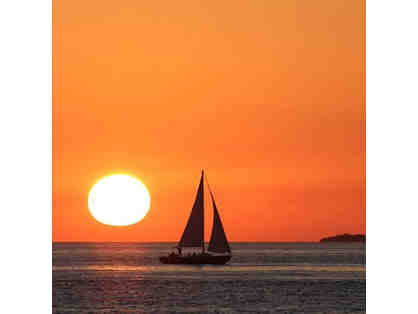 Sunset Sail on Nantucket Sound and Dinner at the Impudent Oyster (for 4)