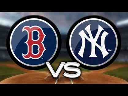 Red Sox VS. New York Yankee's - Two (2) Tix behind Home Plate on 8/18!