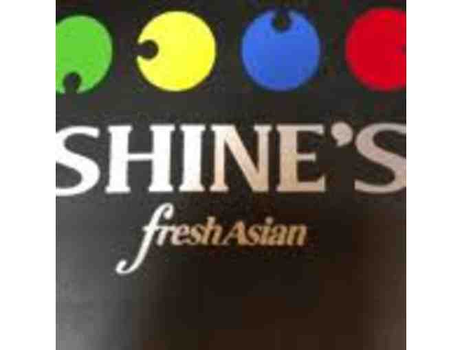 East Meets West with Shine's Fresh Asian & The Prudential Skywalk