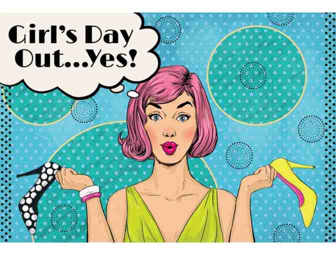 Girls Day Out - Vicki Lee's  Cafe, Manicures & Style Blow-Out @ Roberts Salon!