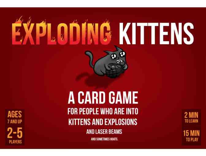 IMPLODING Kittens Game Night Party including Vicki Lee's PLUS WINE!