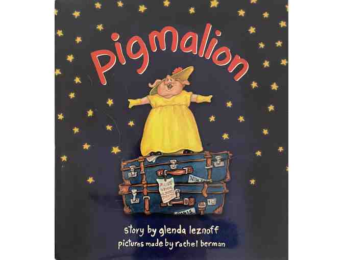 Original Pigmalion Drawing by Rachel Berman plus First-Edition Book