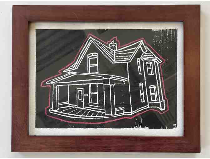 'Lizzie Borden House' and 'Sallie House' by Endia Kneipp