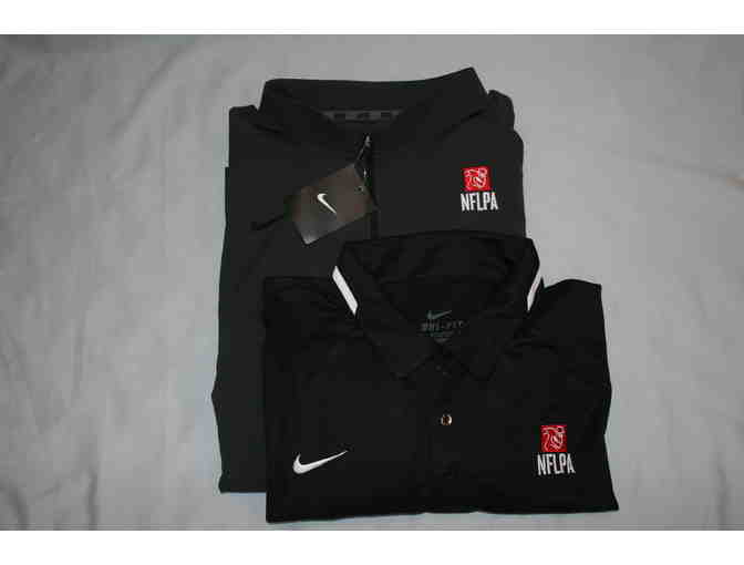 NFLPA Exclusive Nike Gear Set! (Nike Dri-Fit XL Golf Shirt & NFLPA XL Windbreaker)