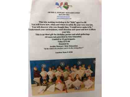 Kids Kite Workshop, Archie Stewart (Certificate)