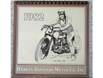 1982 Official Harley-Davidson Motor Co. Calendar
