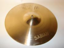 Neil Peart signed Sabian cymbal