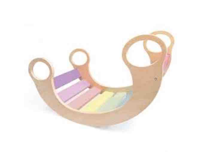 Waldorf-Inspired Wooden Rocker