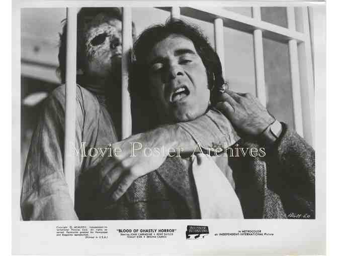 BLOOD OF GHASTLY HORROR 1972 8x10 still set of 14, John Carradine, Tommy Kirk,