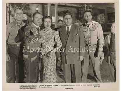 ROBIN HOOD OF TEXAS R1953 8x10 still set of 6, Gene Autry, Lynne Roberts, Holloway