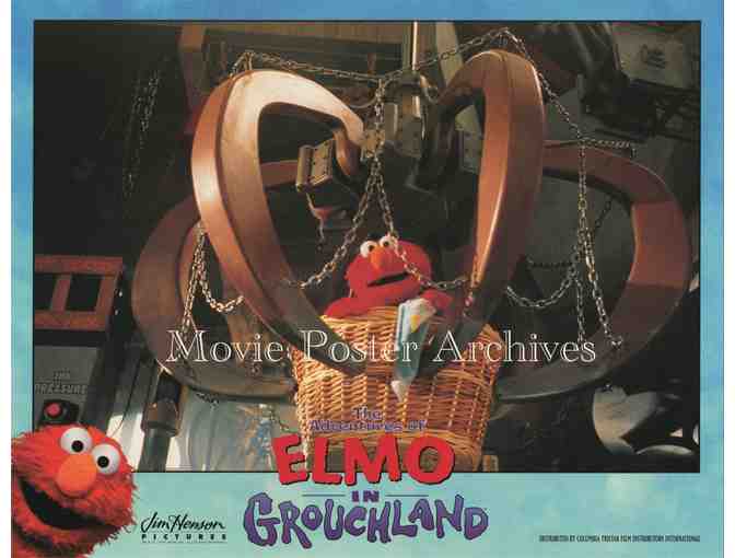 ADVENTURES OF ELMO IN GROUCHLAND 1999 11x14 LC set, Mandy Patinkin, Vanessa Williams.