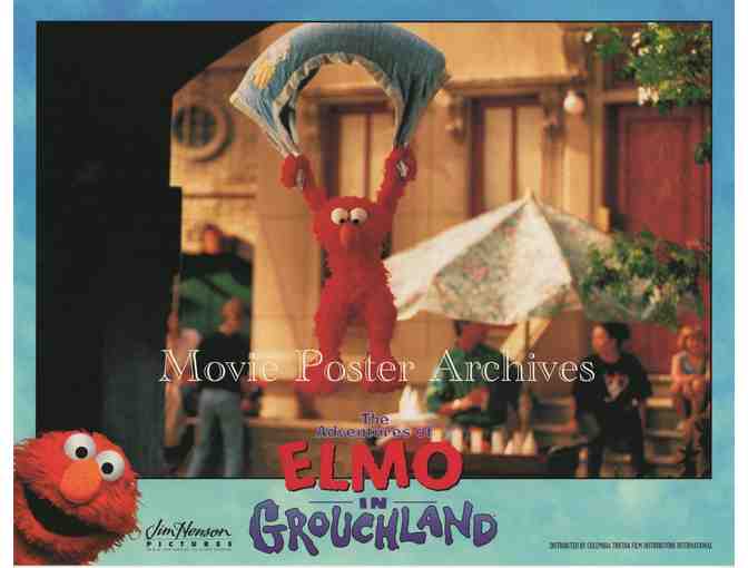 ADVENTURES OF ELMO IN GROUCHLAND 1999 11x14 LC set, Mandy Patinkin, Vanessa Williams.
