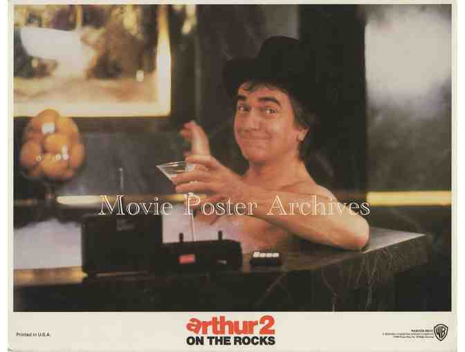 ARTHUR 2: ON THE ROCKS 1988 11x14 LC set, Dudley Moore and John Gielgud, Liza Minnelli.