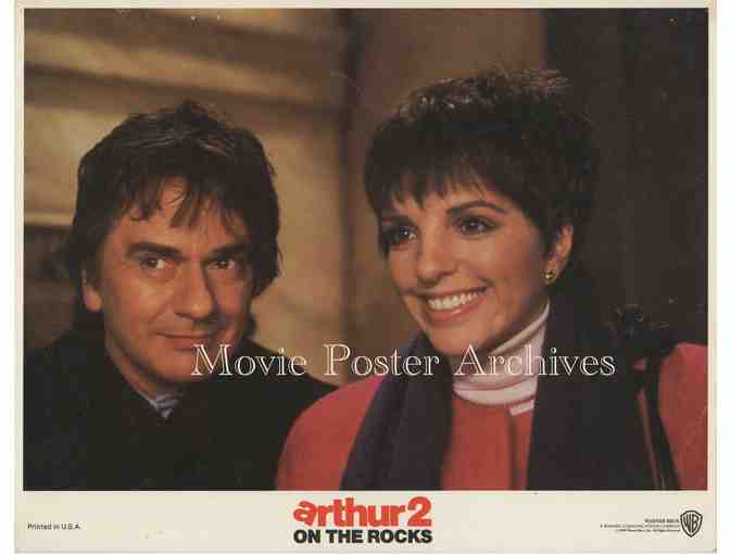 ARTHUR 2: ON THE ROCKS 1988 11x14 LC set, Dudley Moore and John Gielgud, Liza Minnelli.