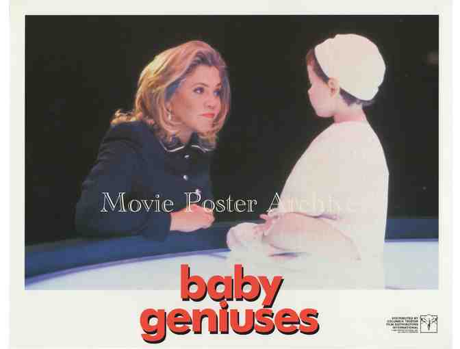 BABY GENIUSES, 1999 11x14 LC set, Kathleen Turner, Christopher Lloyd, Kim Cattrall.