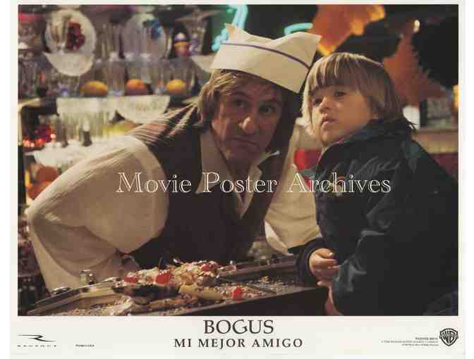 BOGUS, 1996 11x14 LC set, Gerard Depardieu, Haley Joel Osment, Andrea Martin.