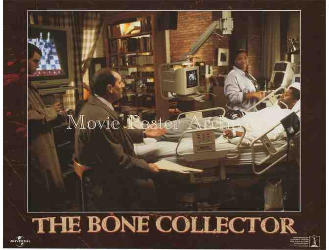 BONE COLLECTOR, 1999 11x14 LC set, Denzel Washington, Angelina Jolie, Queen Latifah