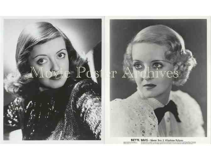BETTE DAVIS, group of 10 8x10 classic celebrity portraits and photos