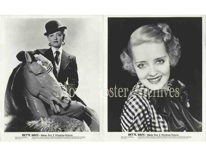 BETTE DAVIS, group of 10 8x10 classic celebrity portraits and photos