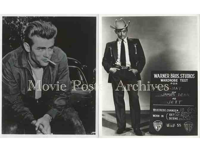 JAMES DEAN, group of 10 8x10 classic celebrity portraits and photos