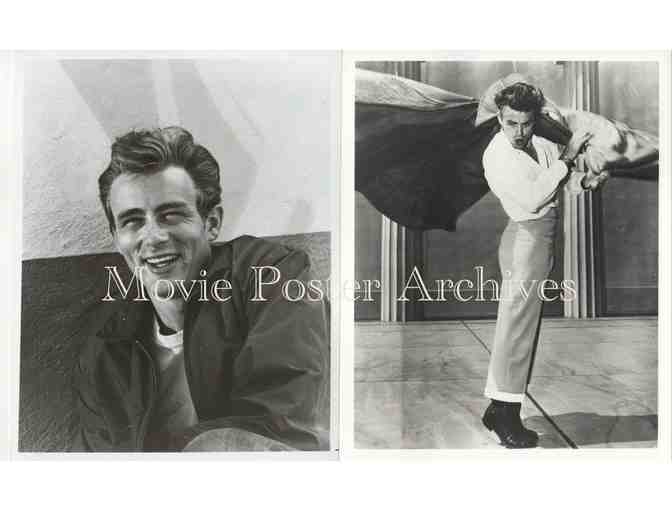 JAMES DEAN, group of 10 8x10 classic celebrity portraits and photos