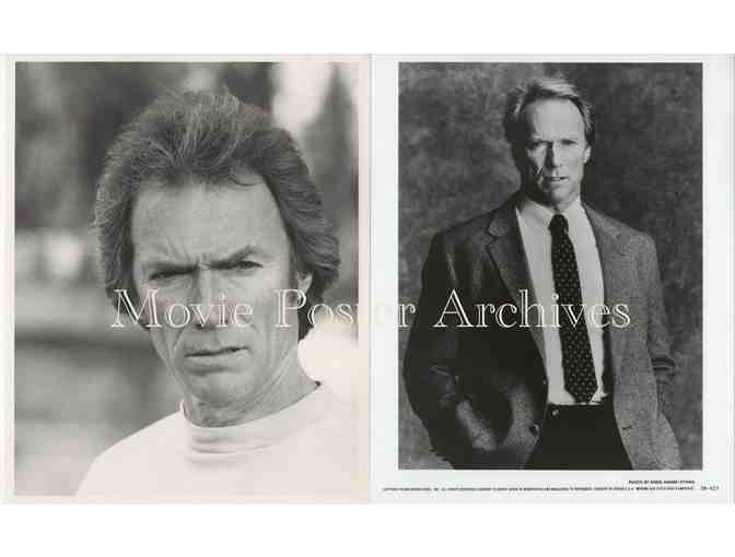 CLINT EASTWOOD, group of 10 8x10 classic celebrity portraits and photos