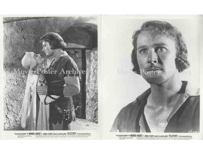 ADVENTURES OF ROBIN HOOD, 1938, 8x10 Stills, Errol Flynn, Olivia de Havilland, Claude Rains.