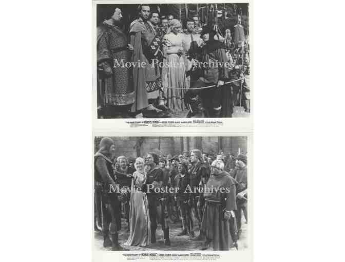 ADVENTURES OF ROBIN HOOD, 1938, 8x10 Stills, Errol Flynn, Olivia de Havilland, Claude Rains.