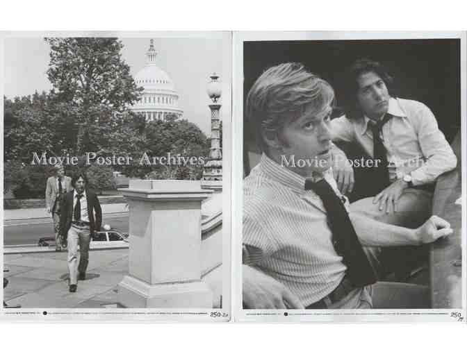 ALL THE PRESIDENTS MEN, 1976, 8x10, Robert Redford, Dustin Hoffman, Jack Warden.