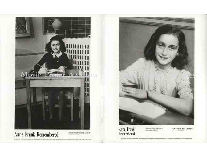 ANNE FRANK REMEMBERED, 1995, 8x10 Stills, WWII documentary