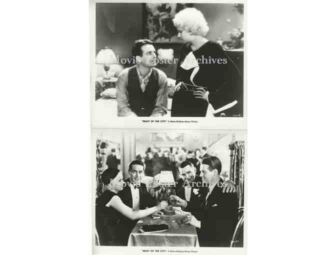 BEAST OF THE CITY, 1932, 8x10 Stills, Jean Harlow, Walter Huston, Mickey Rooney.