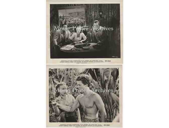 BOMBA, THE JUNGLE BOY, 1949, 8x10 Stills, Johnny Sheffield, Peggy Ann Garner.