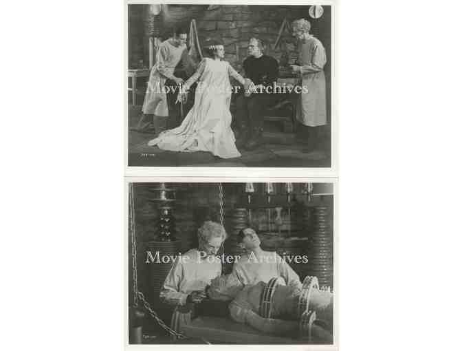 BRIDE OF FRANKENSTEIN, 1935, 8x10 Stills, Boris Karloff, Colin Clive, Valerie Hobson, E.E. Clive.