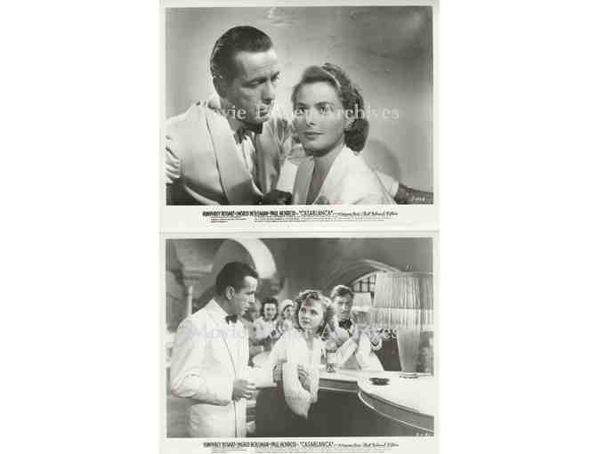 CASABLANCA, 1942, 8x10 Stills, VERTICAL SET, Humphrey Bogart, Ingrid Bergman.
