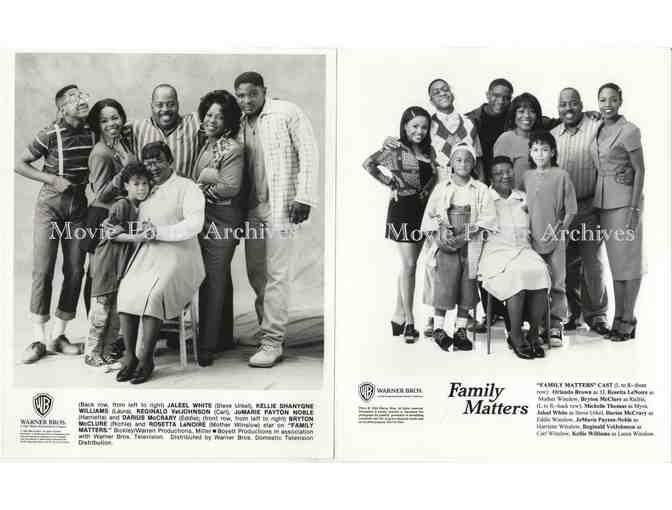 FAMILY MATTERS, 8x10 promo stills, Reginald VelJohnson, Jaleel White, Kellie Shanygne Williams