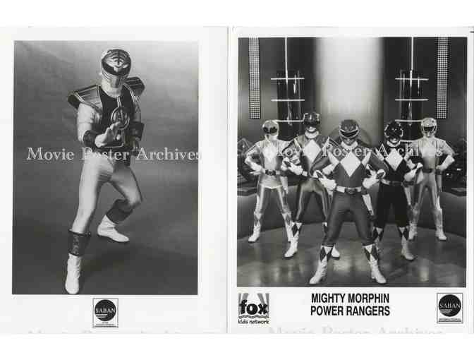 MIGHTY MORPHIN POWER RANGERS, 8x10 promo stills, David Yost, Jason Frank, Walter Jones