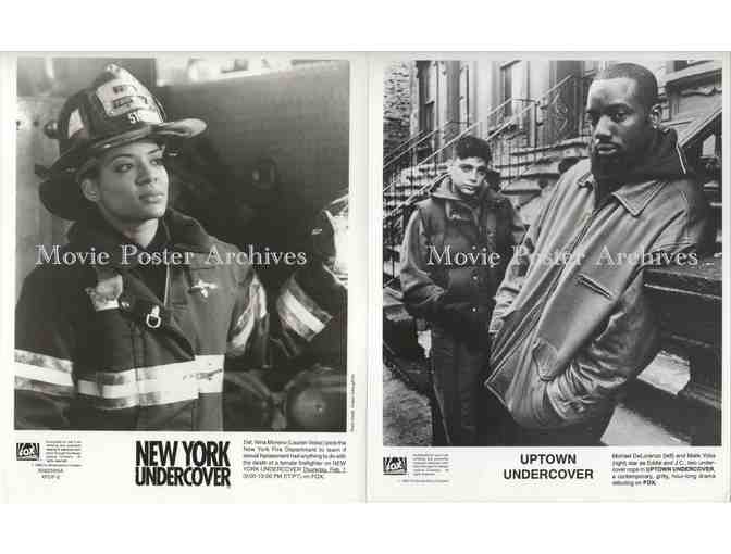 NEW YORK UNDERCOVER, 8x10 promo stills, Malik Yoba, Michael DeLorenzo, Patti Darbanville